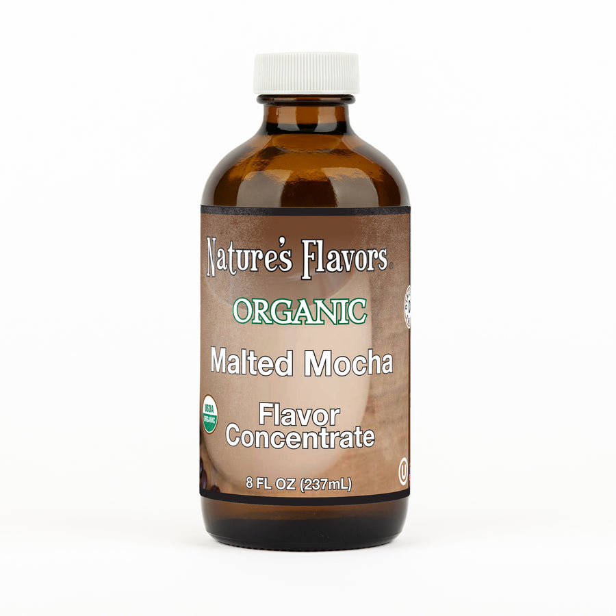 Organic Malted Mocha Flavor Concentrate Without Diacetyl