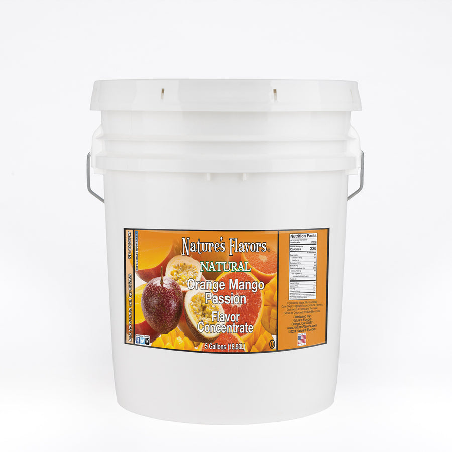 Orange Mango Passion Flavor Concentrate, Natural