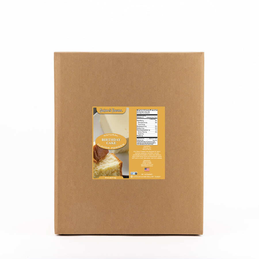 Birthday Cake Flavor Powder, Natural