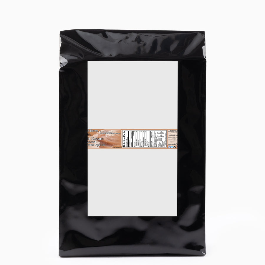 Irish Cream Flavor Organic compliant Syrup for Carbonated and Noncarbonated Drinks, Powdered