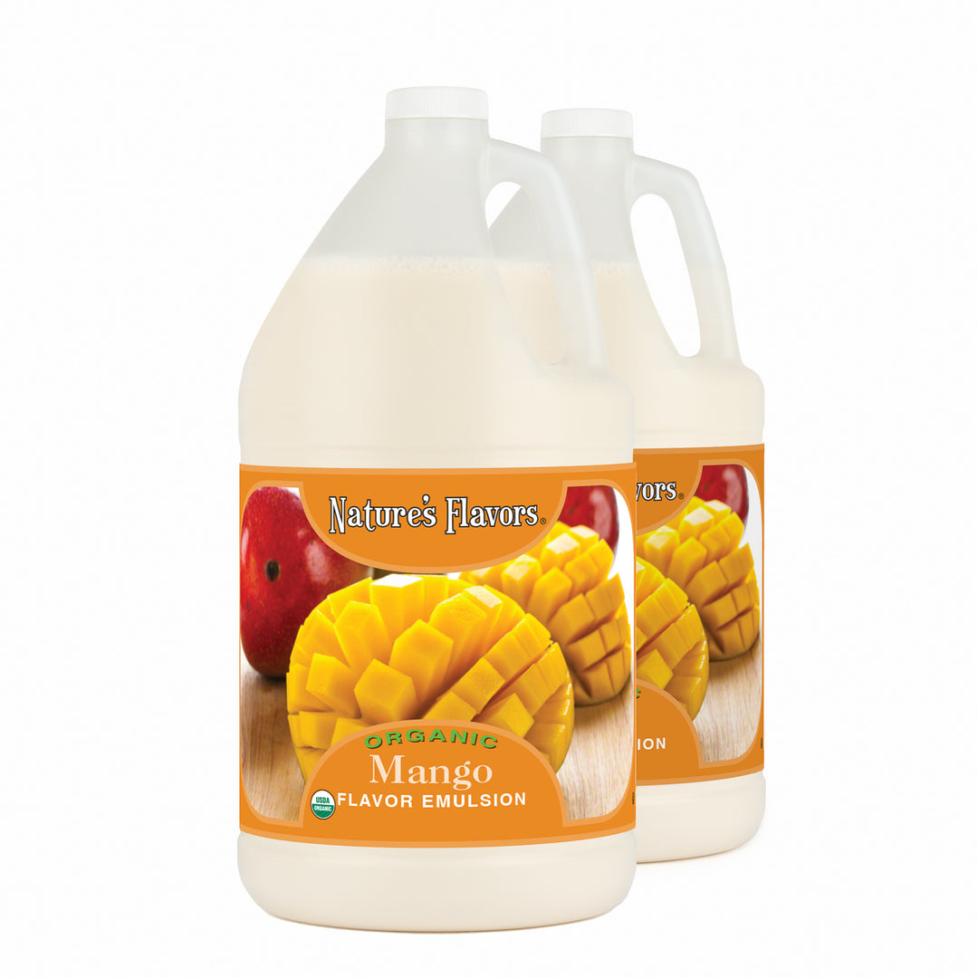 Mango Flavor Emulsion for High Heat Applications, Organic
