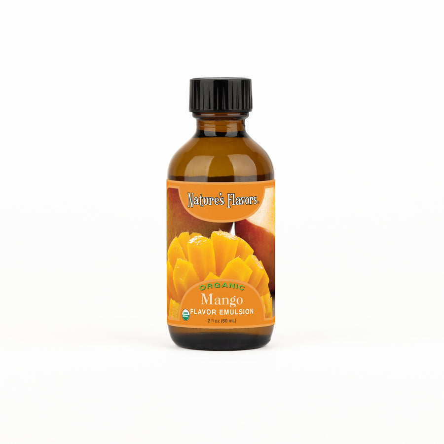 Mango Flavor Emulsion for High Heat Applications, Organic