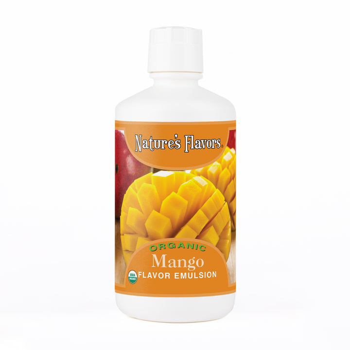 Mango Flavor Emulsion for High Heat Applications, Organic