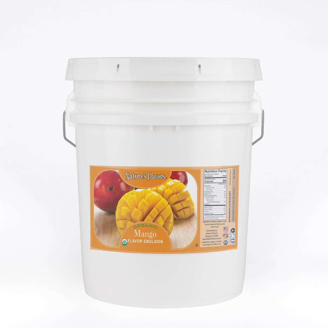 Mango Flavor Emulsion for High Heat Applications, Organic