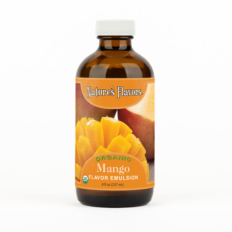 Mango Flavor Emulsion for High Heat Applications, Organic
