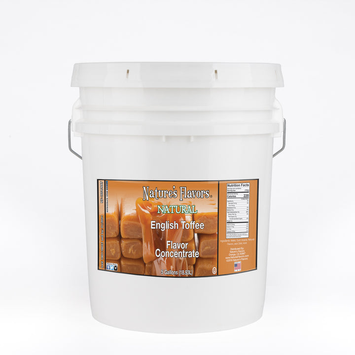 English Toffee Flavor Concentrate Without Diacetyl