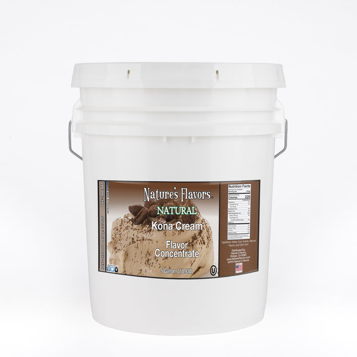Kona Cream Flavor Concentrate, Natural