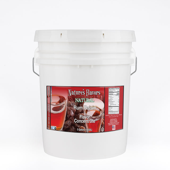 Rum Raisin Flavor Concentrate, Natural
