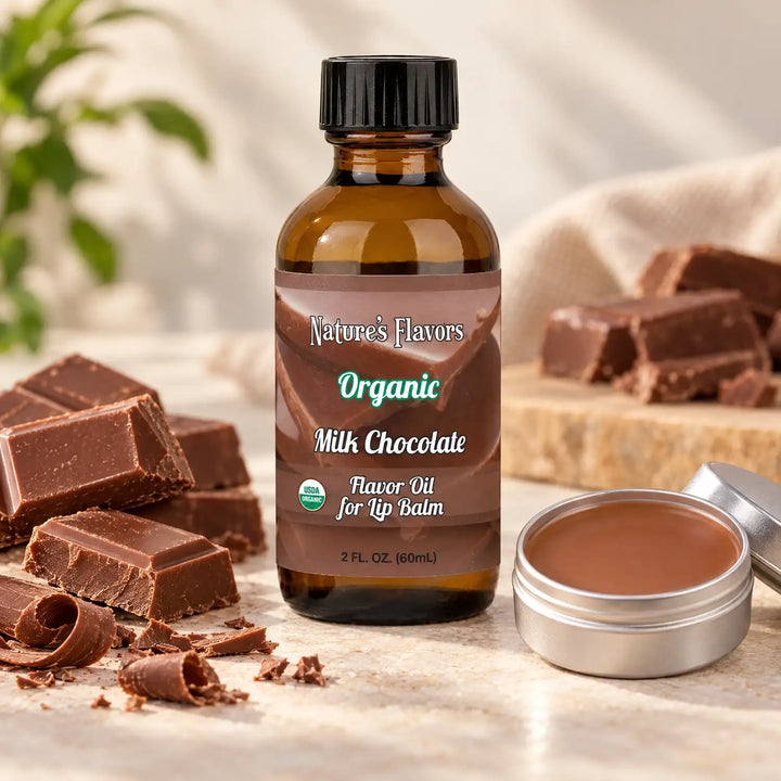Organic Milk Chocolate Flavor Oil for Lip Balm