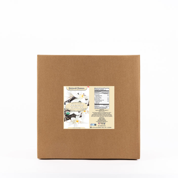 French Vanilla Flavor Powder, Organic