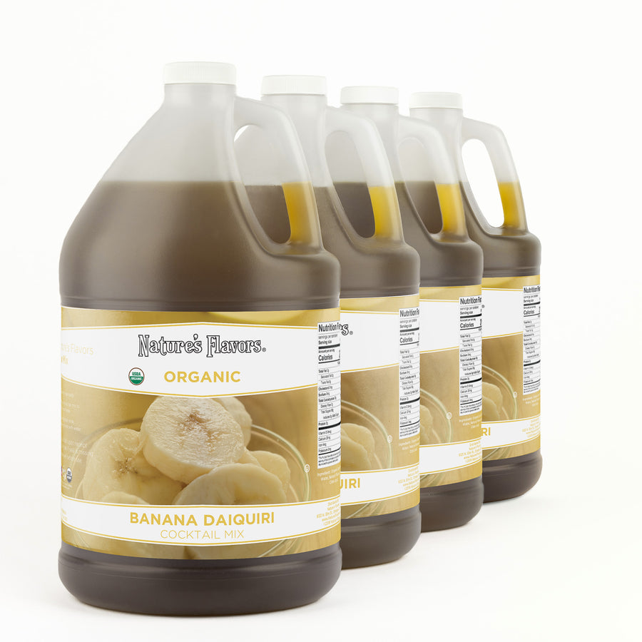 Organic Banana Daiquiri Cocktail Mix Syrup