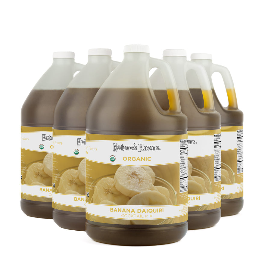 Organic Banana Daiquiri Cocktail Mix Syrup