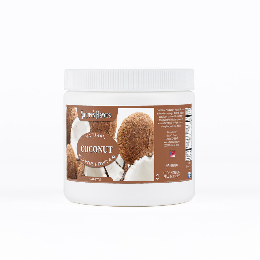 Coconut Flavor Powder, Natural