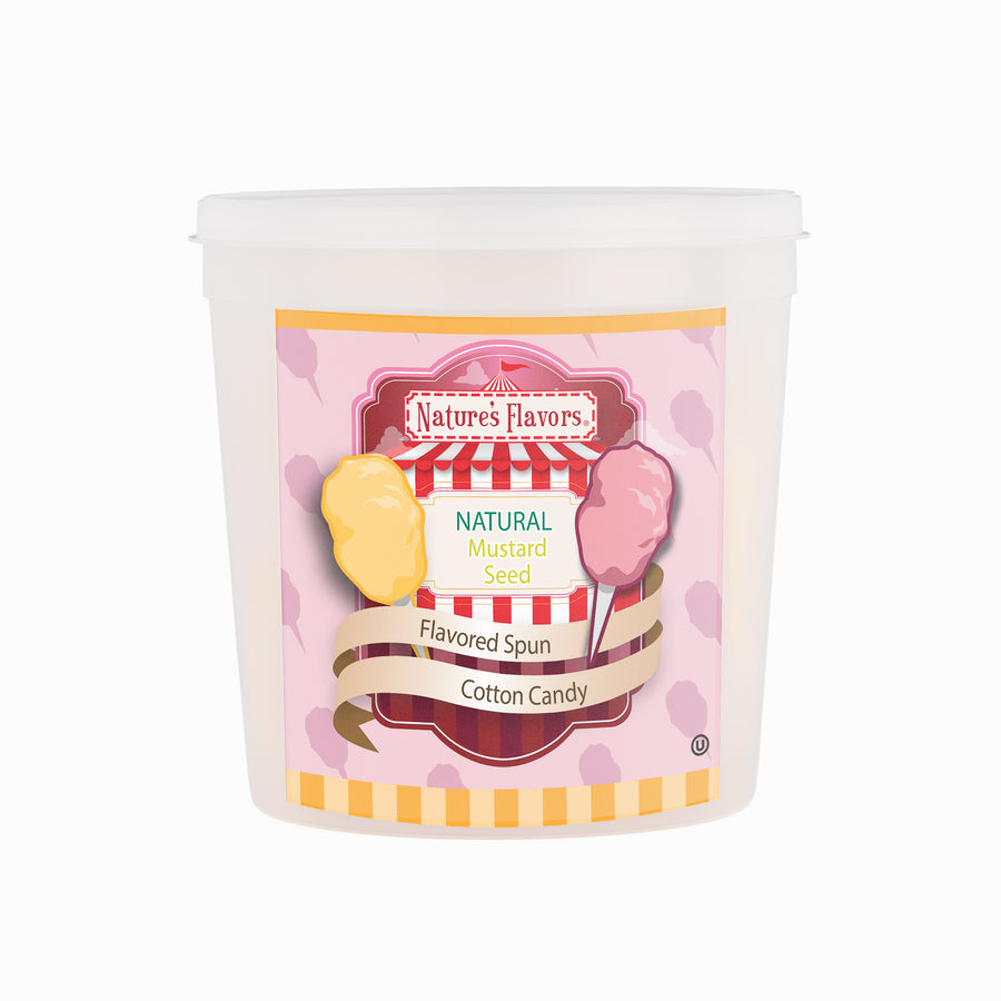 Mustard Seed Cotton Candy (Ready to Eat)