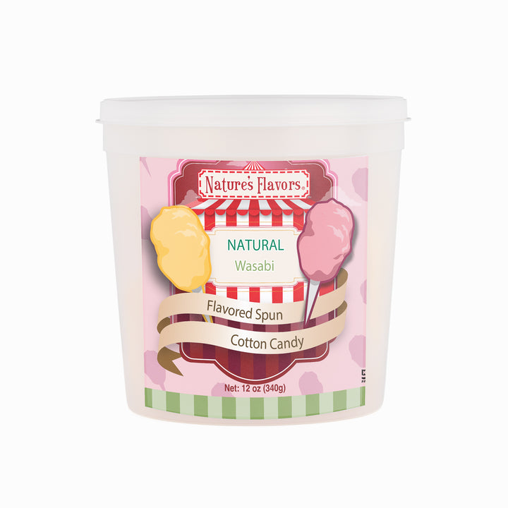Wasabi Cotton Candy (Ready to Eat)