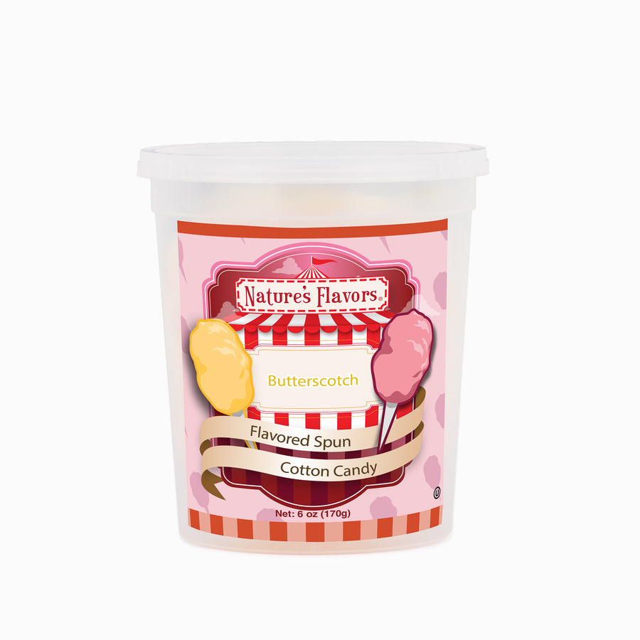 Butterscotch Cotton Candy (Ready to Eat)