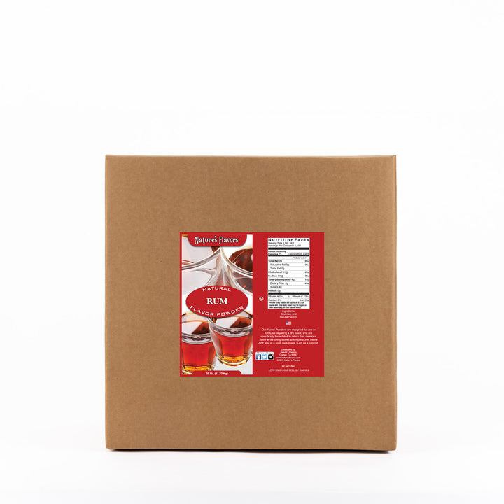 Rum Flavor Powder, Natural