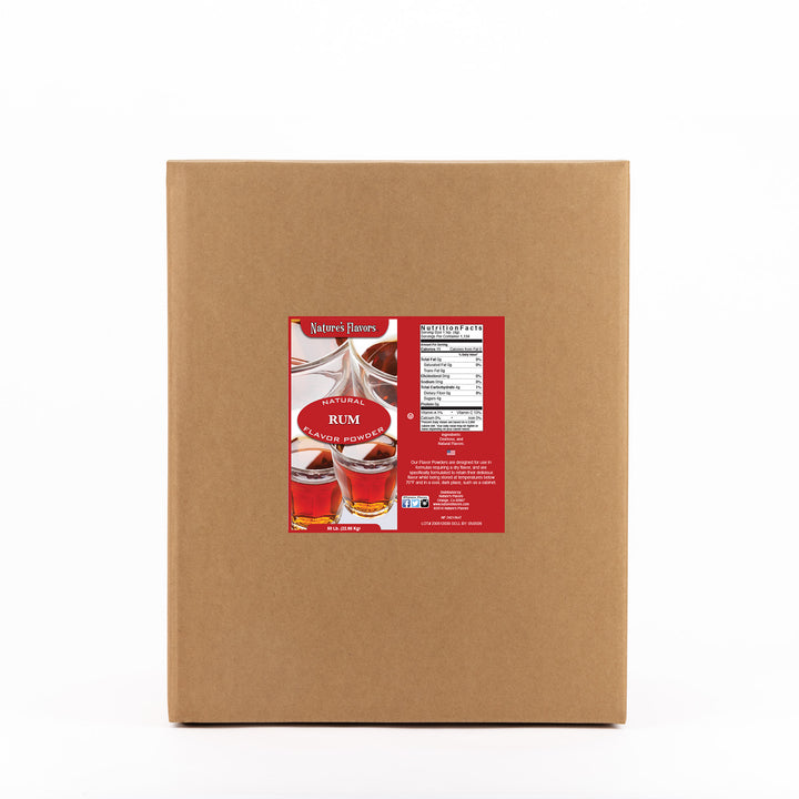 Rum Flavor Powder, Natural