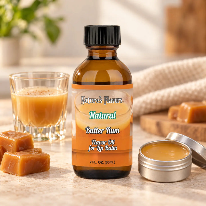 Butter Rum Flavor Oil for Lip Balm