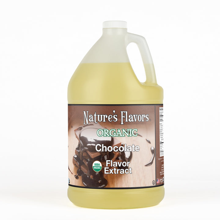 Nature's Flavors Organic Chocolate Flavor Extract 1gal