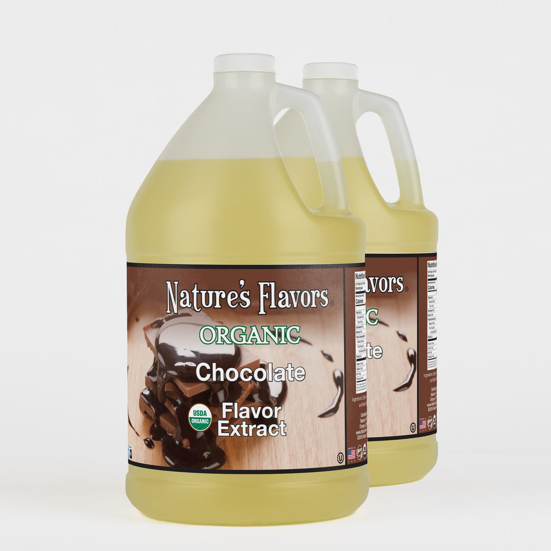Nature's Flavors Organic Chocolate Flavor Extract 2gal