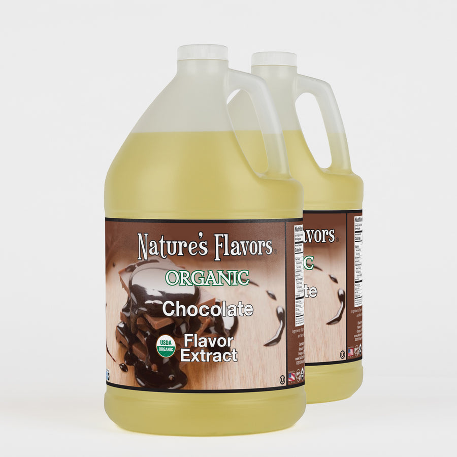 Nature's Flavors Organic Chocolate Flavor Extract 2gal