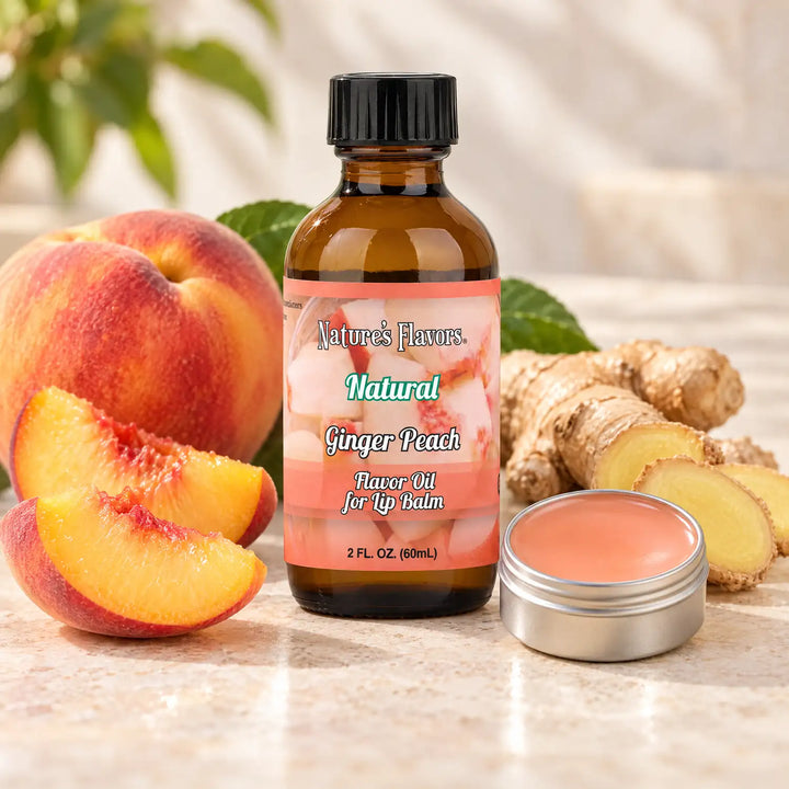 Ginger Peach Flavor Oil for Lip Balm