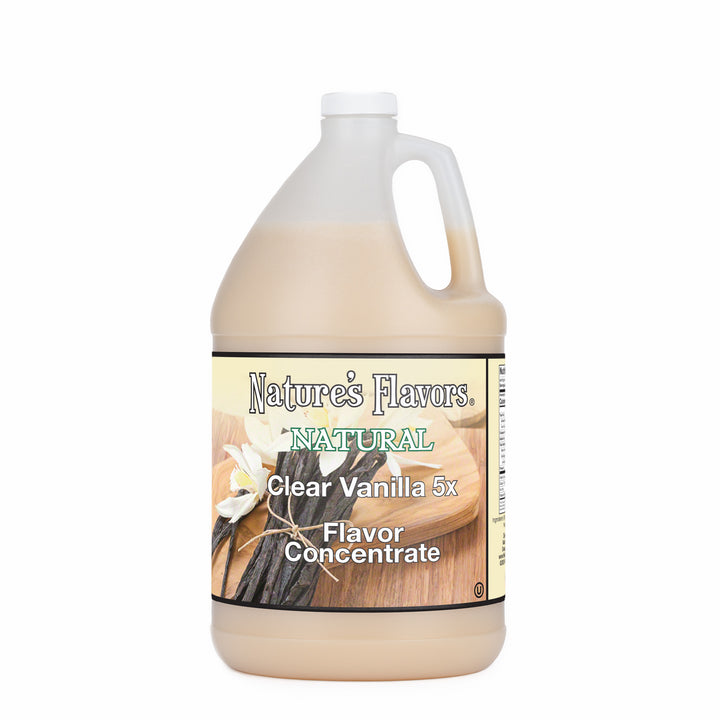 Natural Clear Vanilla Flavor Concentrate (5X Fold), Natural