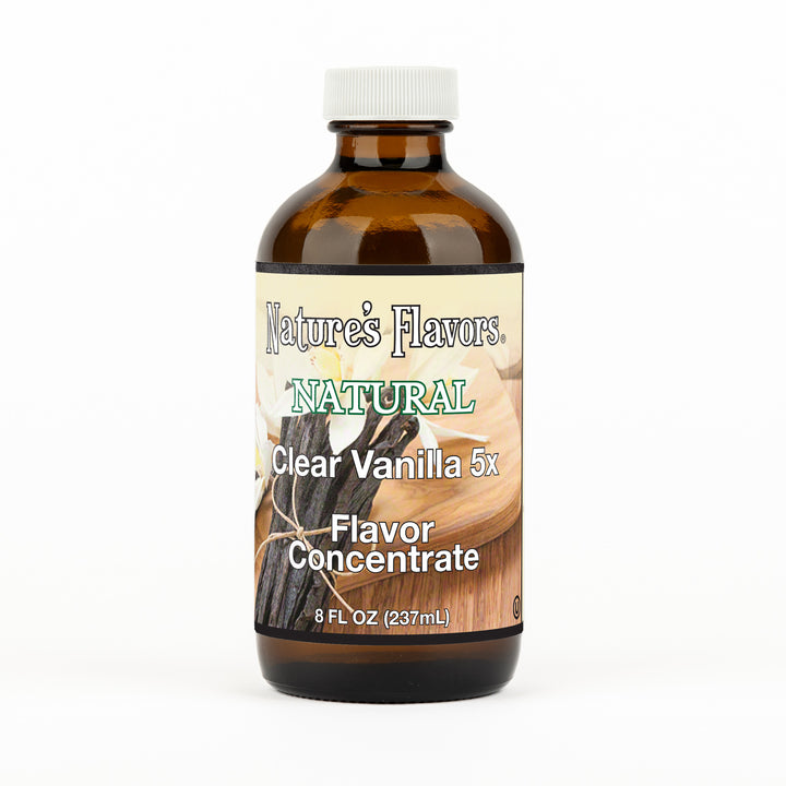 Natural Clear Vanilla Flavor Concentrate (5X Fold), Natural