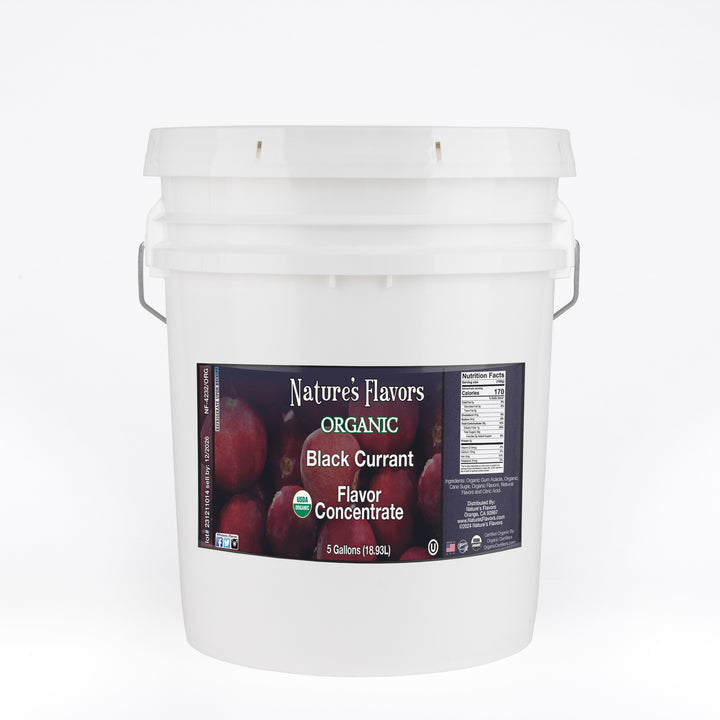 Black Currant Flavor Concentrate, Organic