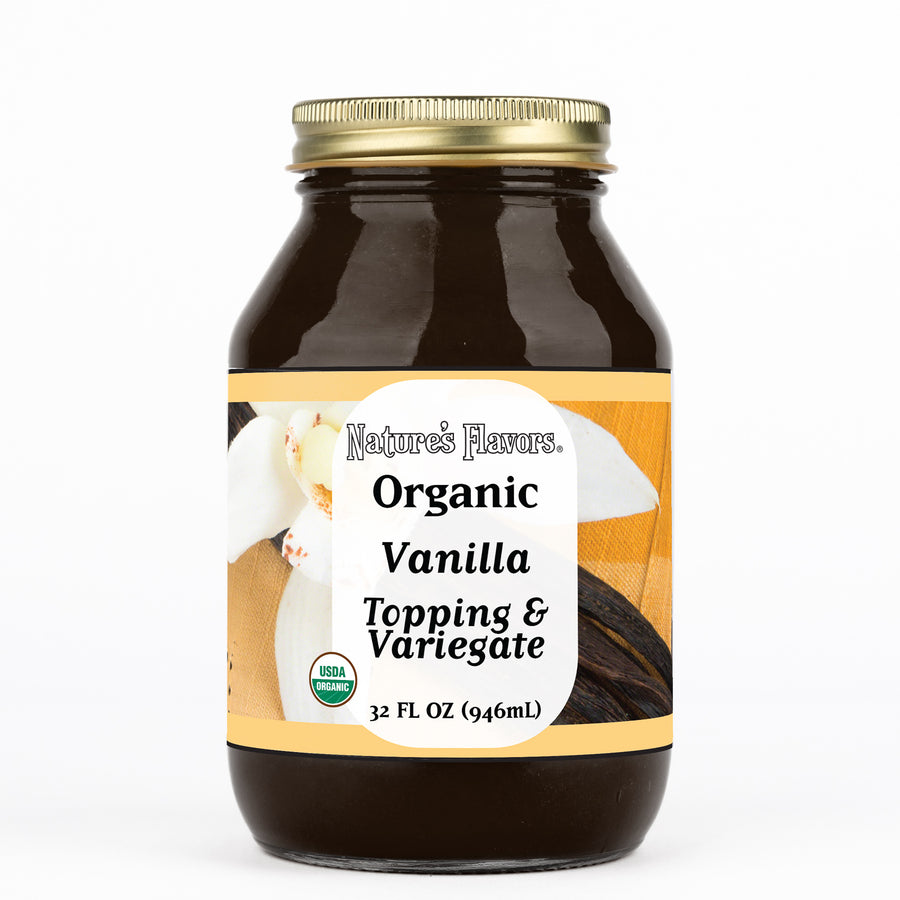 Organic Vanilla Topping and Variegate