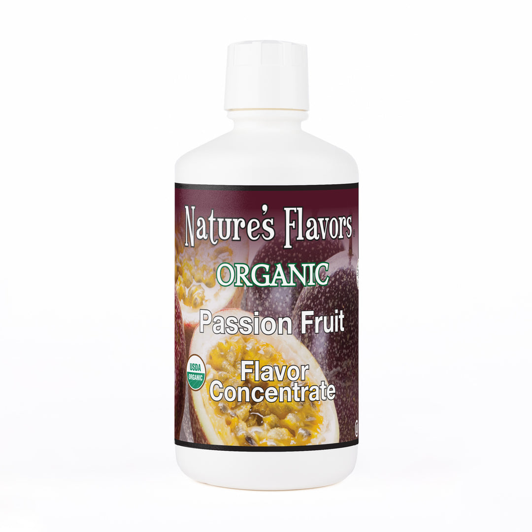 Organic Passion Fruit Flavor Concentrate Without Diacetyl 32oz