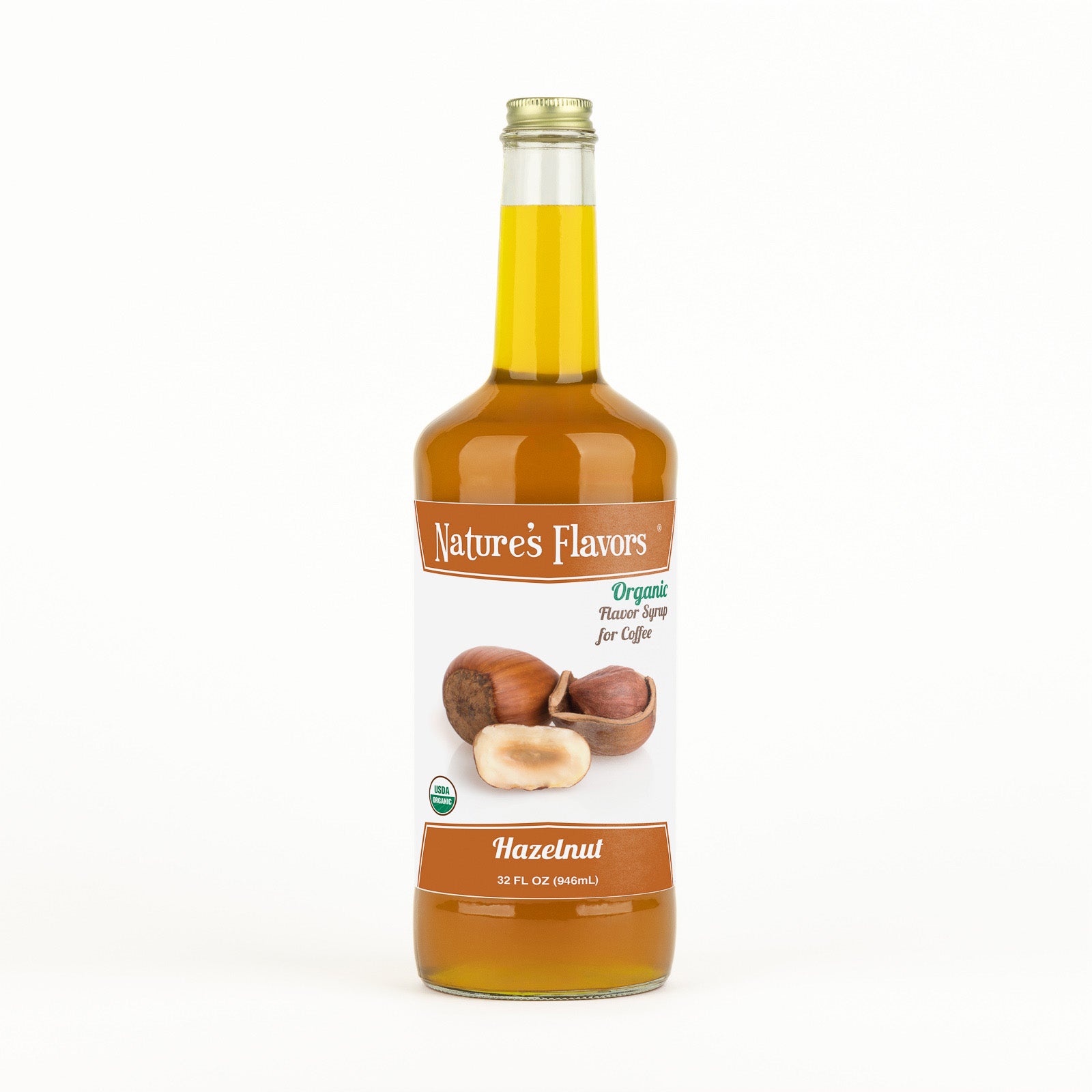 Organic Hazelnut Syrup for Coffee – Nature's Flavors