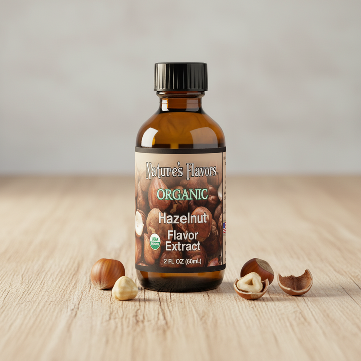 Hazelnut Flavor Extract, Organic