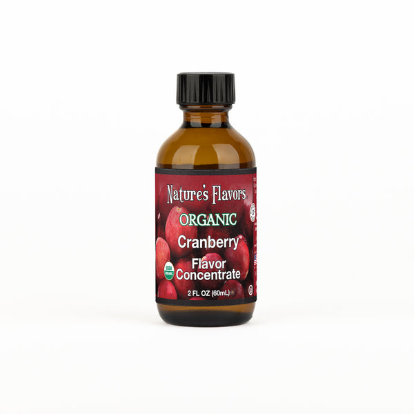 Organic Flavor Concentrate without Diacetyl, Cranberry