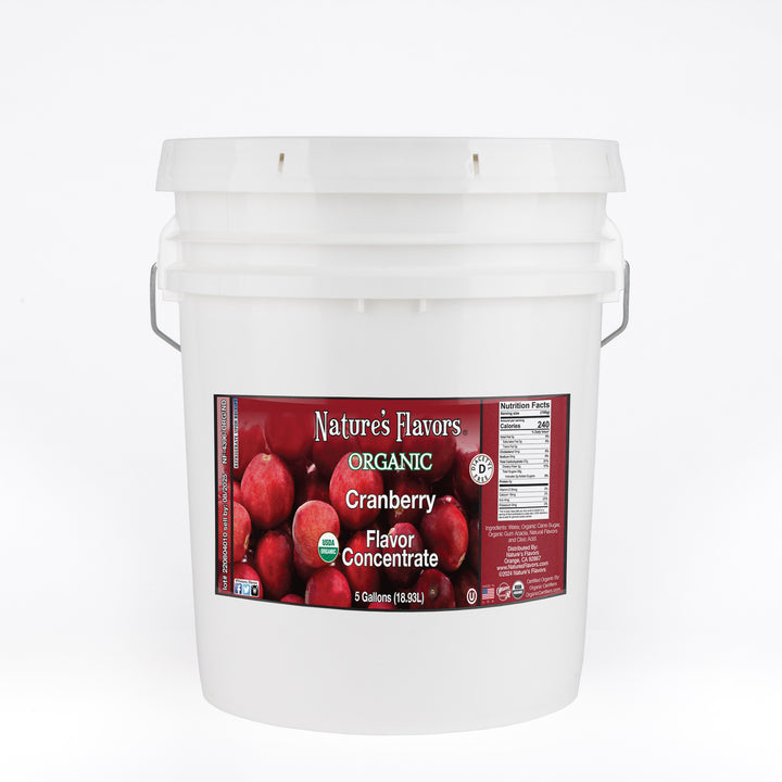 Organic Cranberry Flavor Concentrate Without Diacetyl