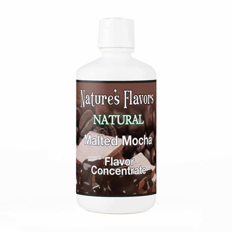 Malted Mocha Flavor Concentrate, Natural