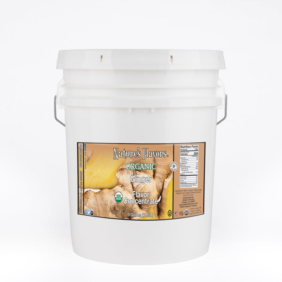Organic Ginger Flavor Concentrate Without Diacetyl