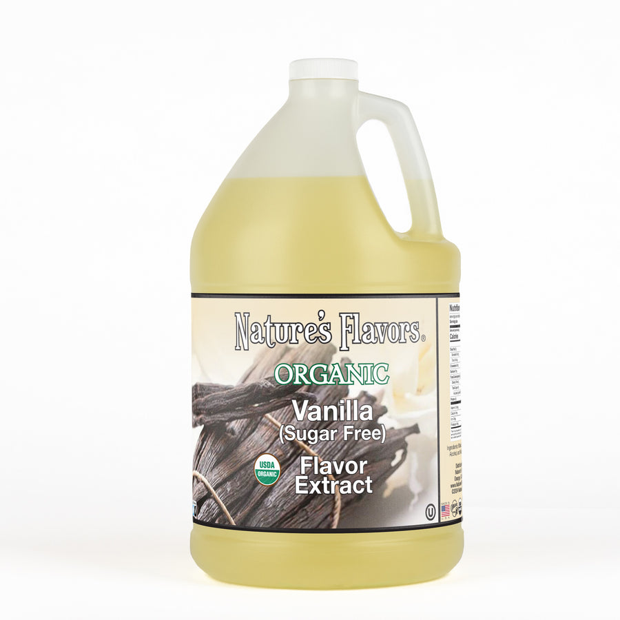 Vanilla Flavor Extract (Sugar Free), Organic