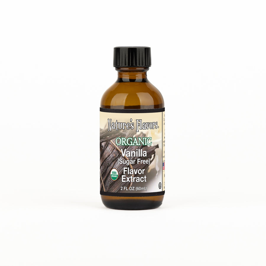 Vanilla Flavor Extract (Sugar Free), Organic