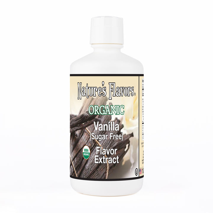 Vanilla Flavor Extract (Sugar Free), Organic