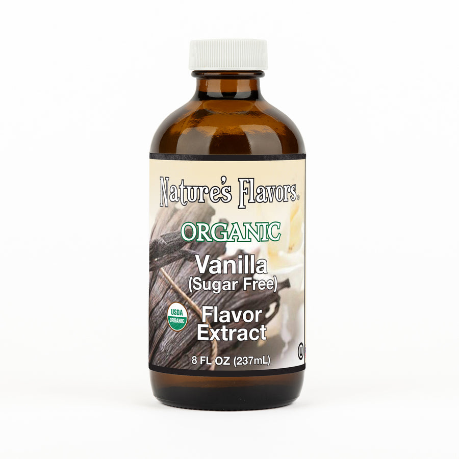 Vanilla Flavor Extract (Sugar Free), Organic