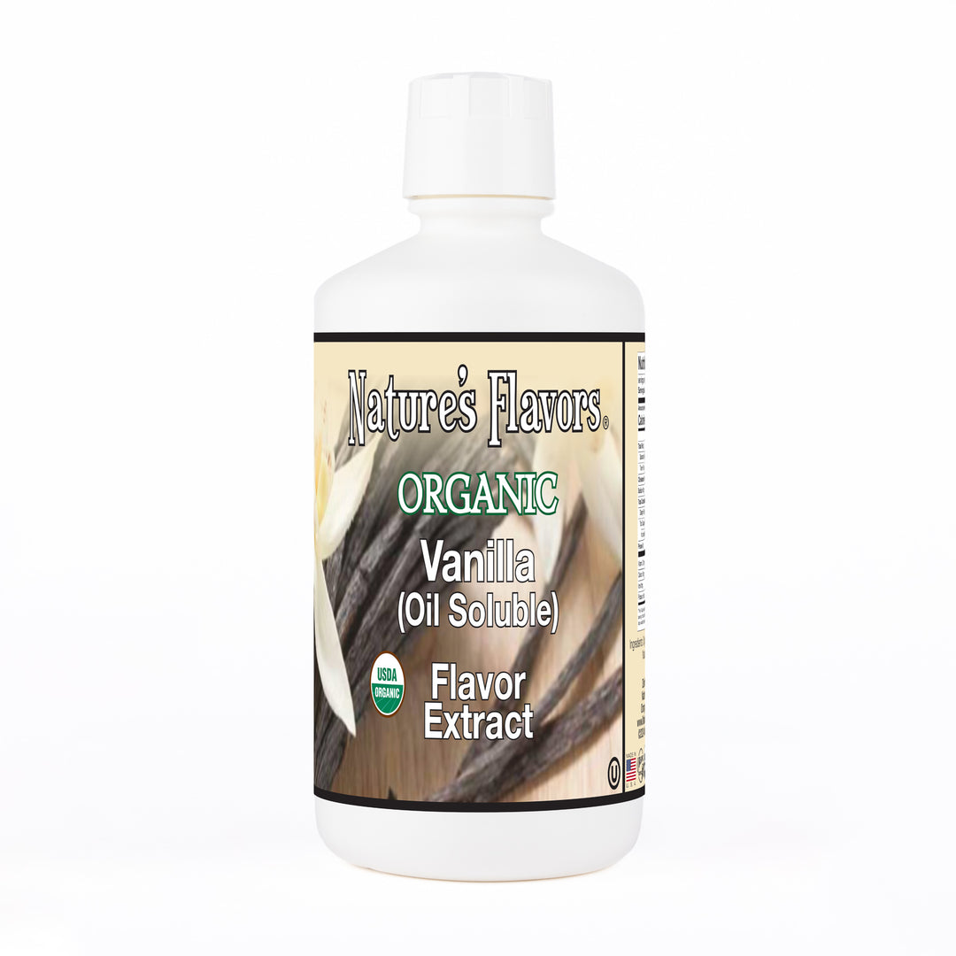 Vanilla Flavor Extract (Oil Soluble), Organic