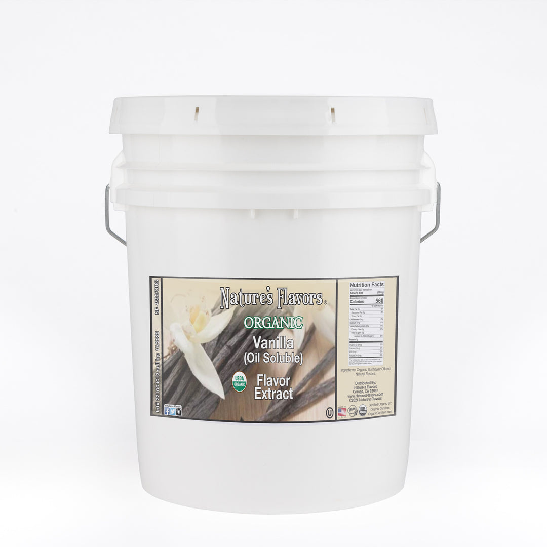 Vanilla Flavor Extract (Oil Soluble), Organic