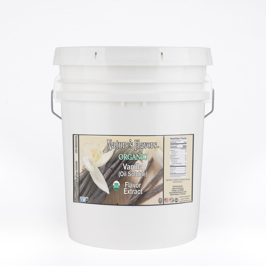Vanilla Flavor Extract (Oil Soluble), Organic