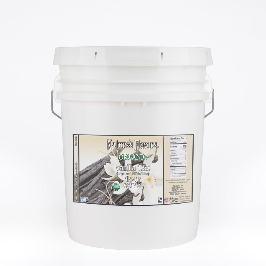 Vanilla Flavor Extract Without Diacetyl (1.5 Fold) sugar and alcohol free