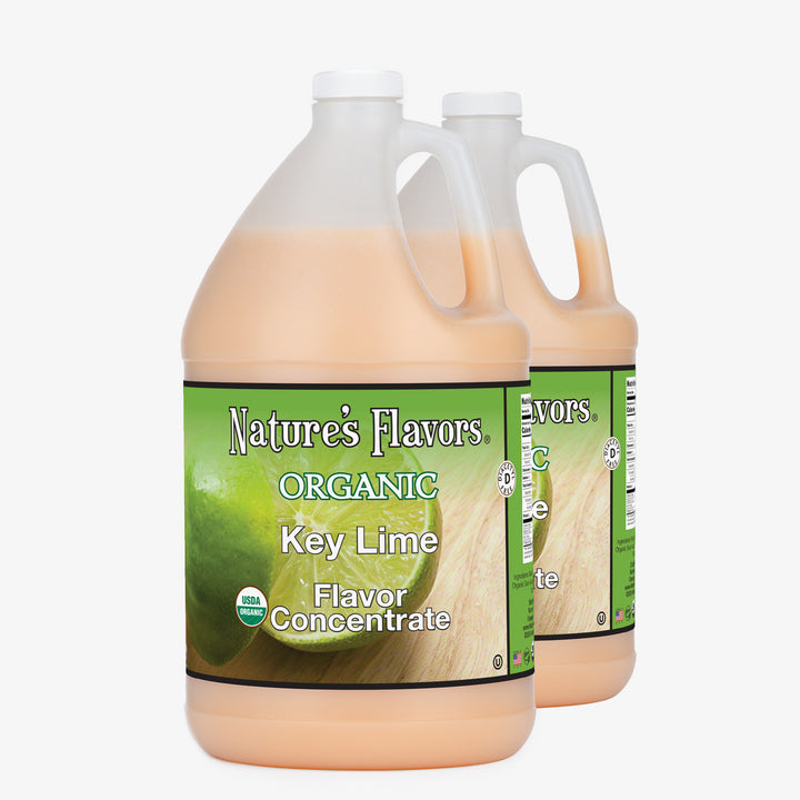 Organic Key Lime Flavor Concentrate Without Diacetyl