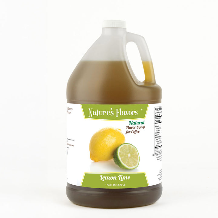 Lemon Lime Coffee Syrup, Natural