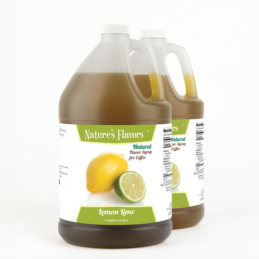 Lemon Lime Coffee Syrup, Natural
