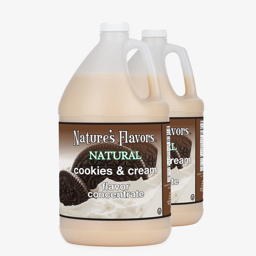 Cookies and Cream Flavor Concentrate Without Diacetyl